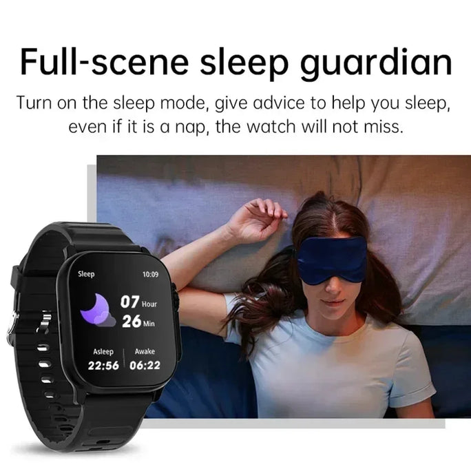 T800 Ultra Smartwatch Men 49mm Series 8 2.3 AMOLED Screen – Bluetooth Calls, Music & Fitness for Android/iOS