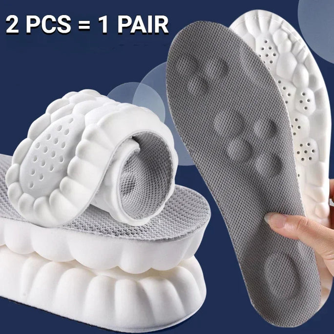 Orthopedic Latex Insoles – Breathable & Shock-Absorbing