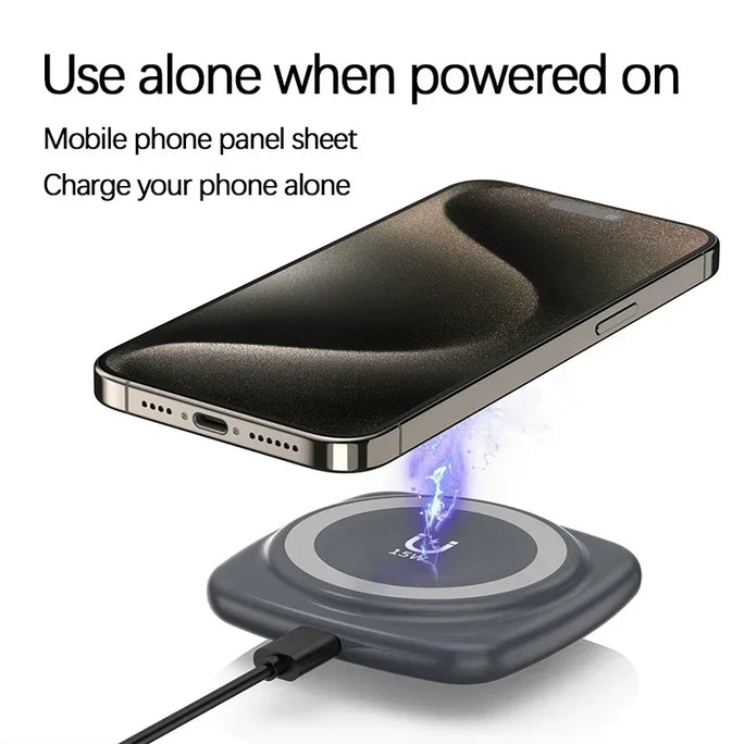 Magnetic Wireless Charger Fodable 3 in 1 15W Fast Charging Dock Station for Apple Watch iPhone 14 13 12 Pro Max Plus Airpods Pro
