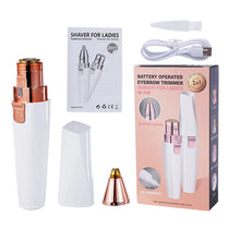 2-in-1 Precision Facial Hair Remover & Eyebrow Trimmer