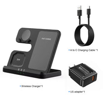 3-in-1 Fast Wireless Charger Stand – Power Up Your Galaxy Setup