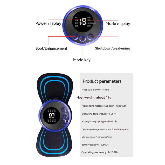 Portable Neck Massager for Relaxation & Fatigue Relief