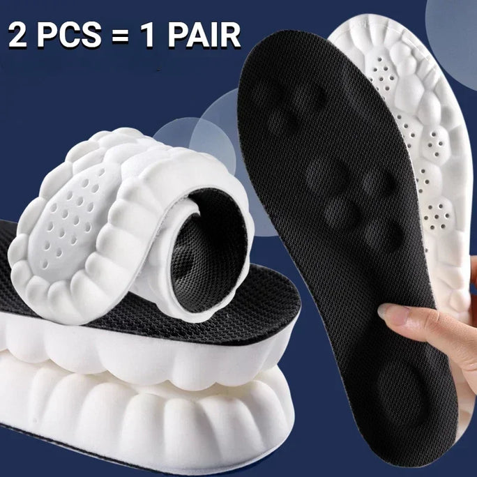 Orthopedic Latex Insoles – Breathable & Shock-Absorbing