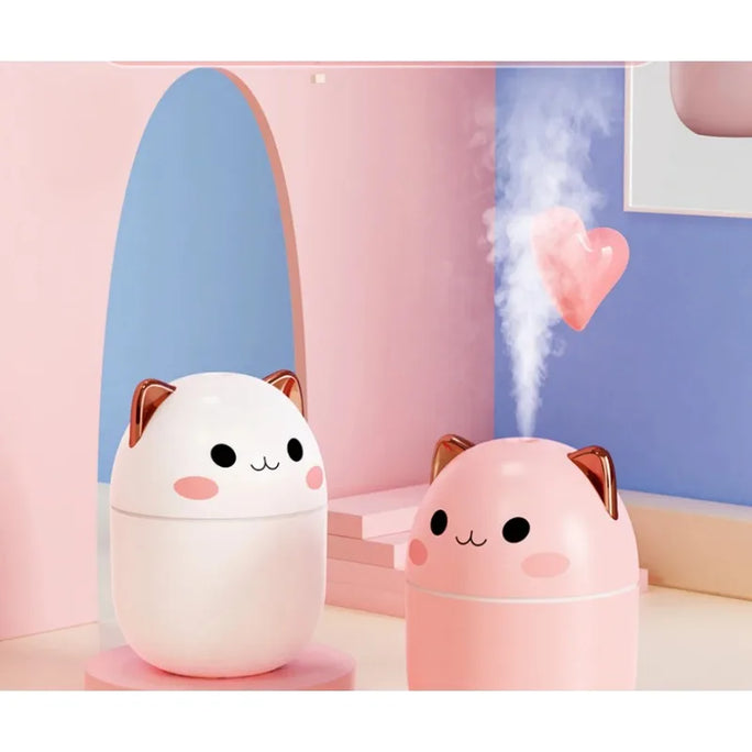 Cute Kitten Humidifier & Essential Oil Diffuser for Home